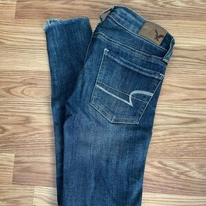 American eagle low-rise skinny jeans